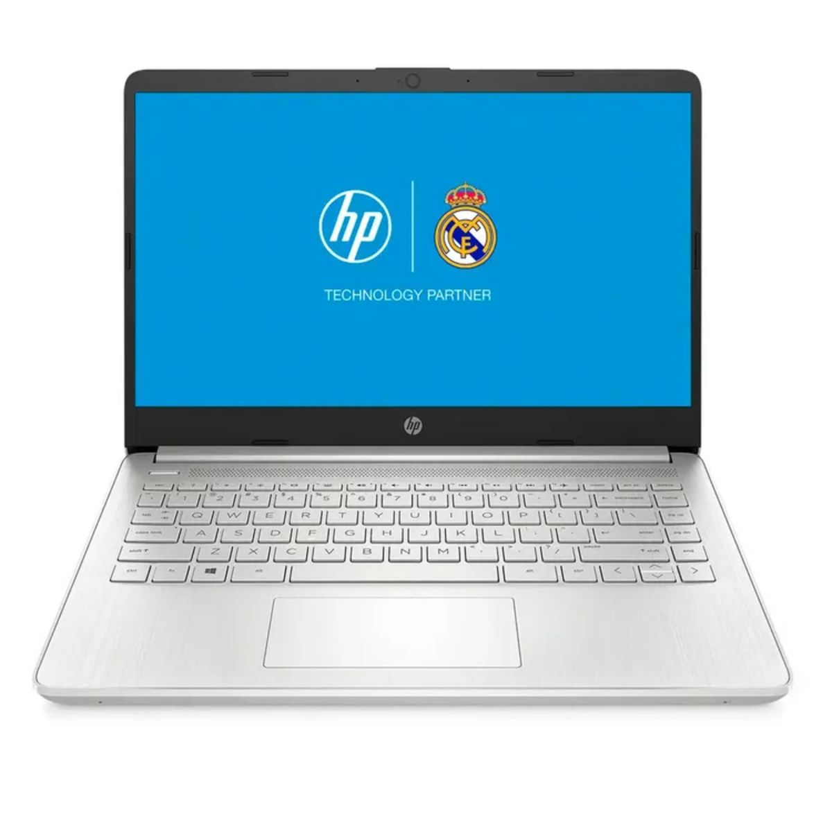HP - Computador Portátil HP 14" Pulgadas Dq0532la Intel Celeron  RAM 4GB  Disco SSD 128 GB Plata