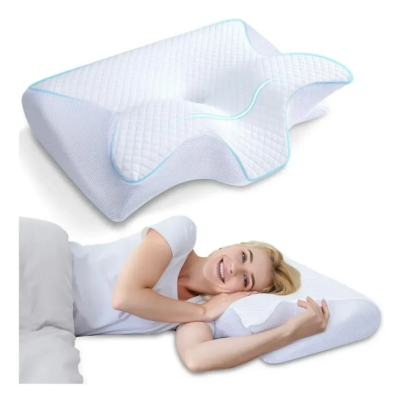GENERICO - Almohada Ortopédica Cervical Alivia Dolores Cuello