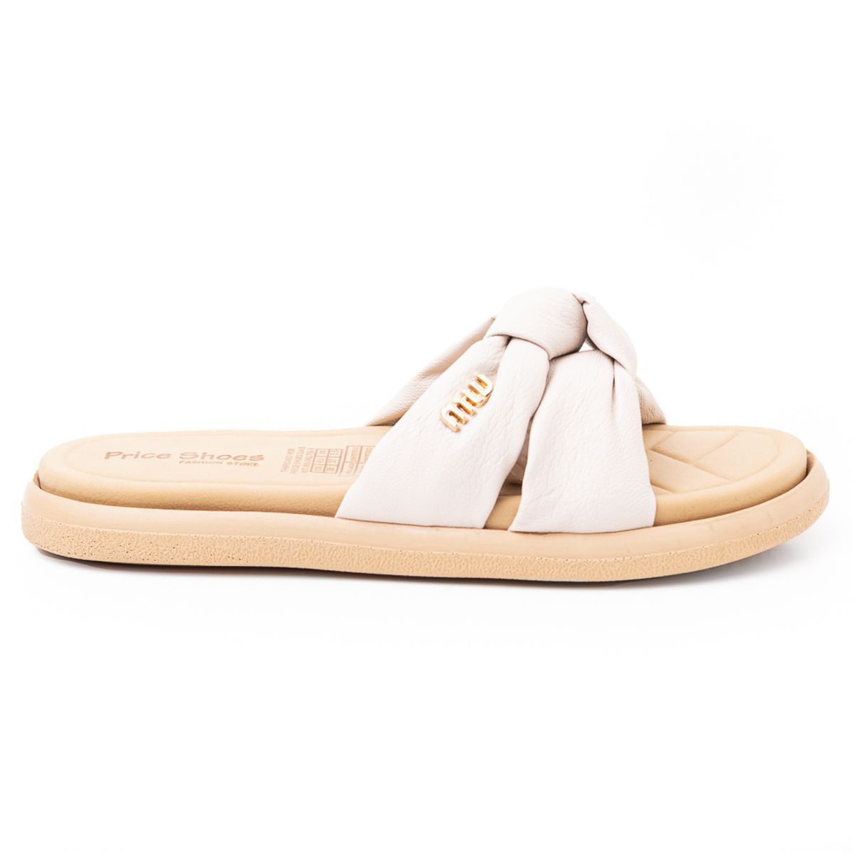 PRICE SHOES - Price Shoes Sandalias Planas para Mujer 902BOM-05GRIS