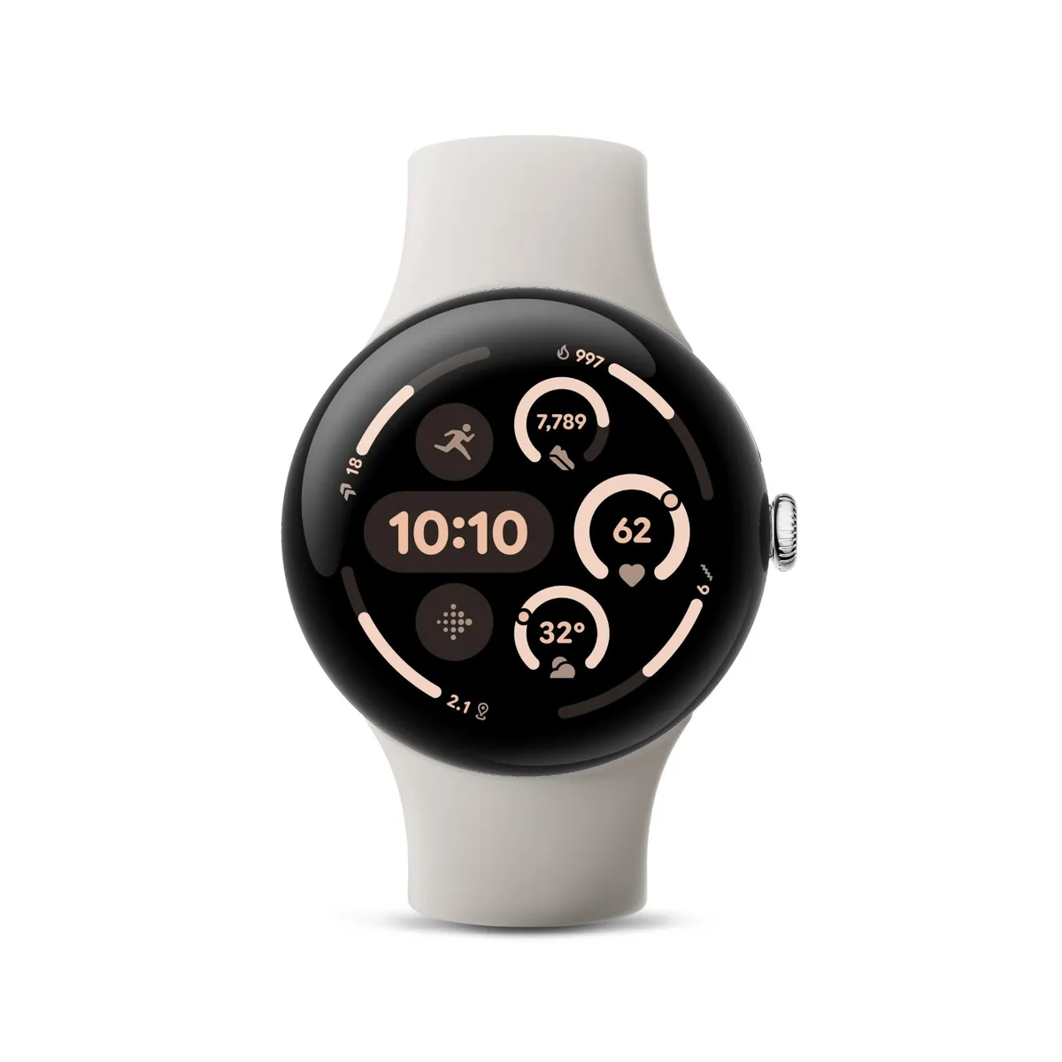 GOOGLE - Reloj Google Pixel Watch LTE Marfil