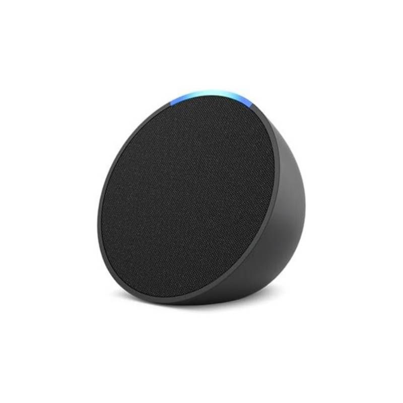 AMAZON - Echo Pop Amazon Parlante Inteligente Alexa color Negro