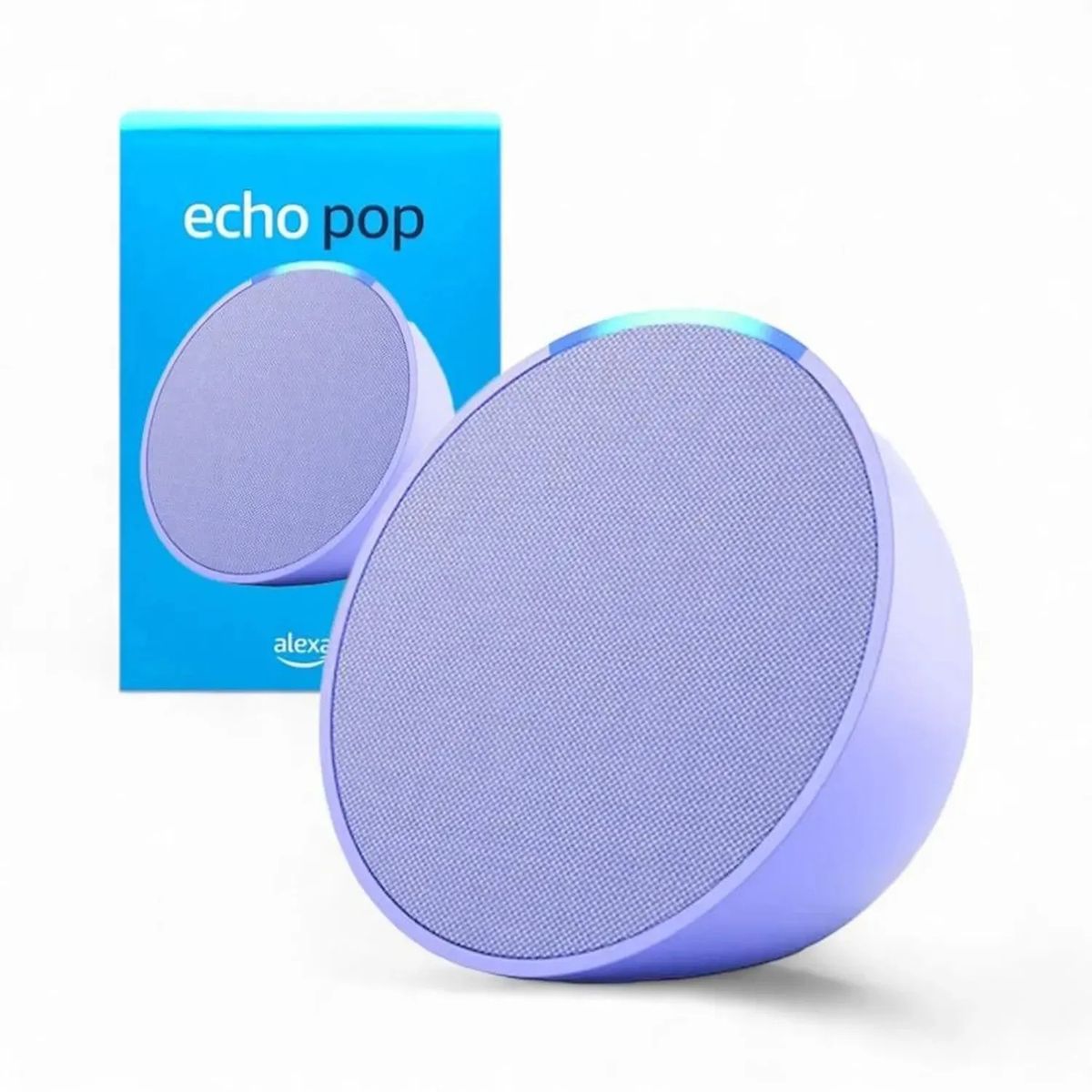 AMAZON - Echo Pop Amazon Parlante Inteligente Alexa color Lila