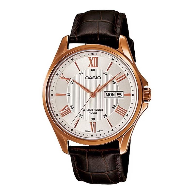 CASIO - Reloj Casio Con Calendario  Mtp-1384l-7a Para Hombre