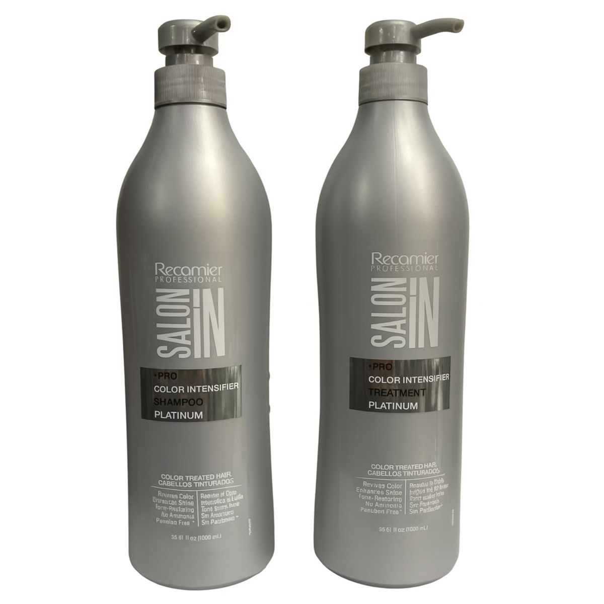RECAMIER - Shampoo + Tratamiento Recamier Platinum 1 L