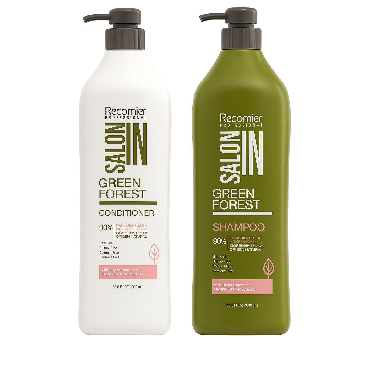 RECAMIER - Kit Green Forest Shampoo + Acondicionador