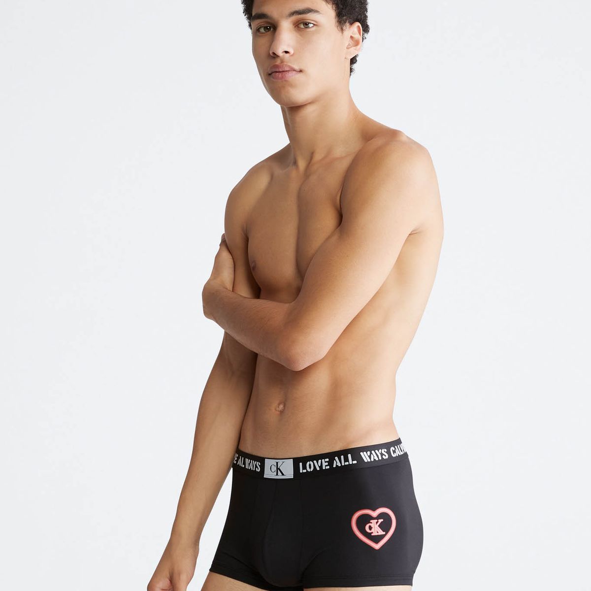 CALVIN KLEIN - Boxer negro valentines low rise trunk - Calvin Klein 1996 Calvin Klein