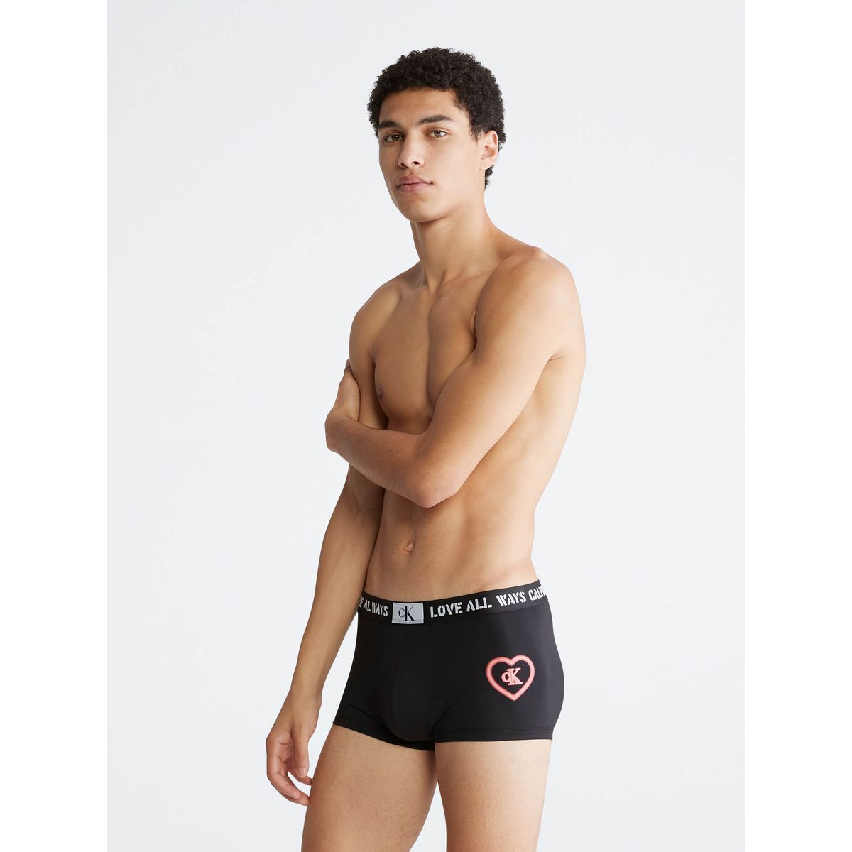 CALVIN KLEIN - Boxer negro valentines low rise trunk - Calvin Klein 1996 Calvin Klein