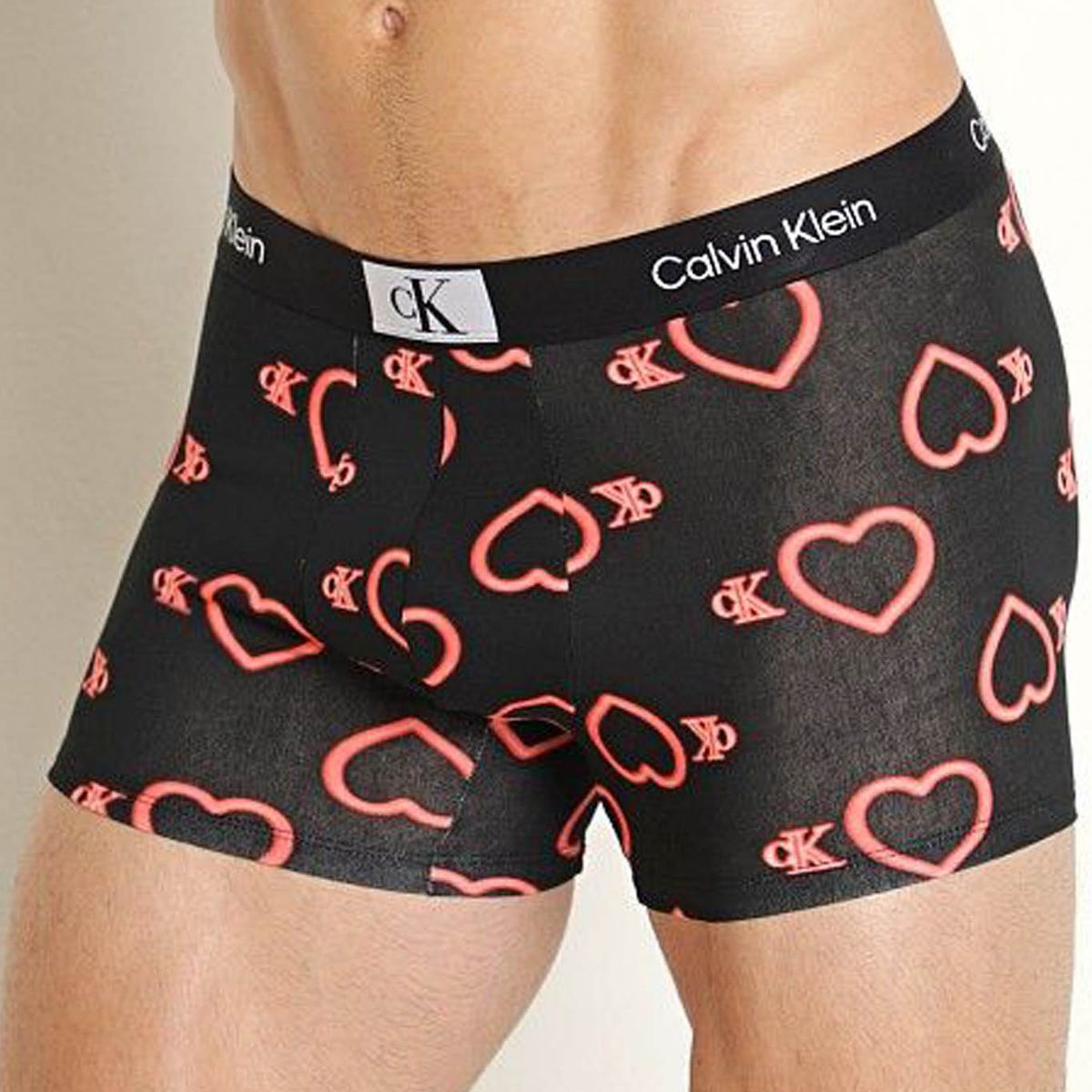 CALVIN KLEIN - Boxer negro valentines trunk - CK96 Calvin Klein