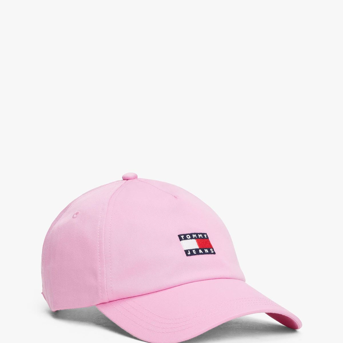 TOMMY HILFIGER - Gorra rosa de béisbol Heritage con logo Tommy Hilfiger