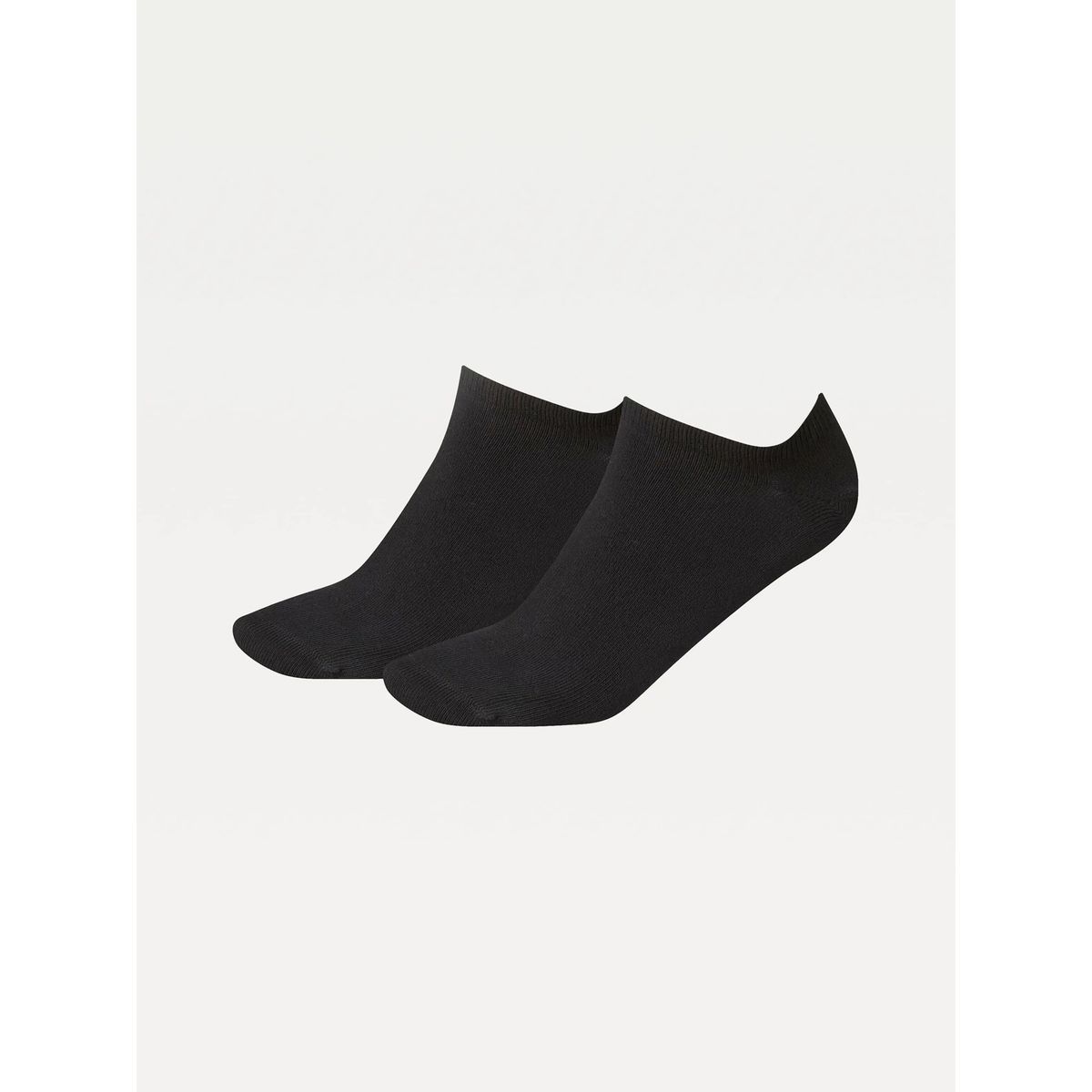 TOMMY HILFIGER - Pack negro de 2 medias tobilleras con logo bordado Tommy Hilfiger