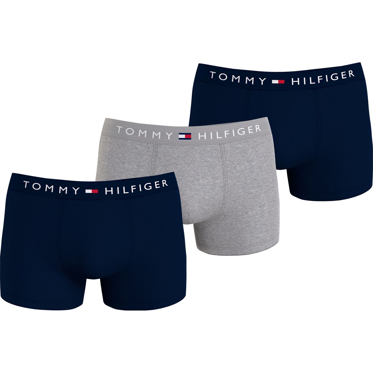 TOMMY HILFIGER - Pack multicolor de 3 calzoncillos Trunk TH Original Tommy Hilfiger