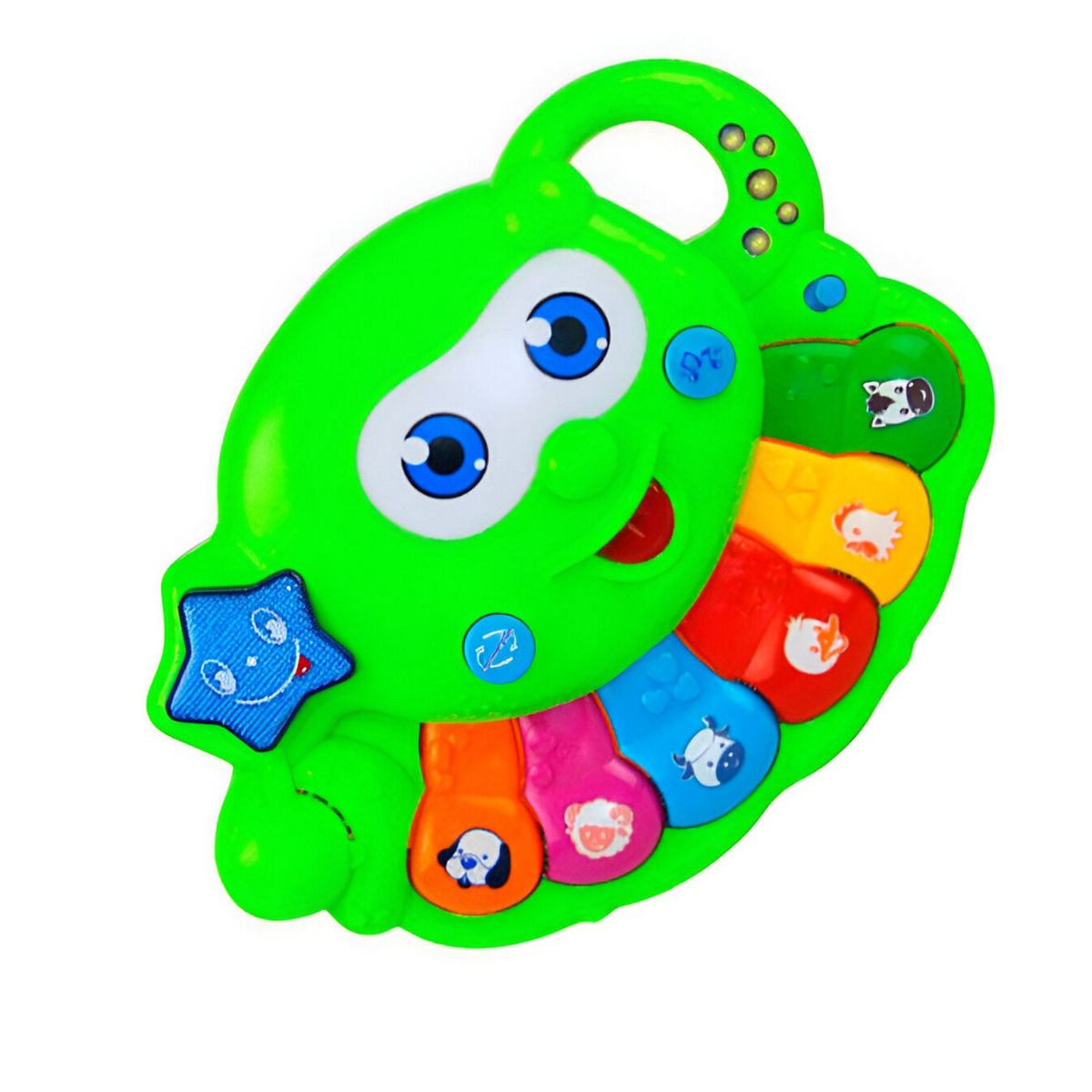 GENERICO - Piano Pulpo Interactivo Luces Notas Juguete + Baterias