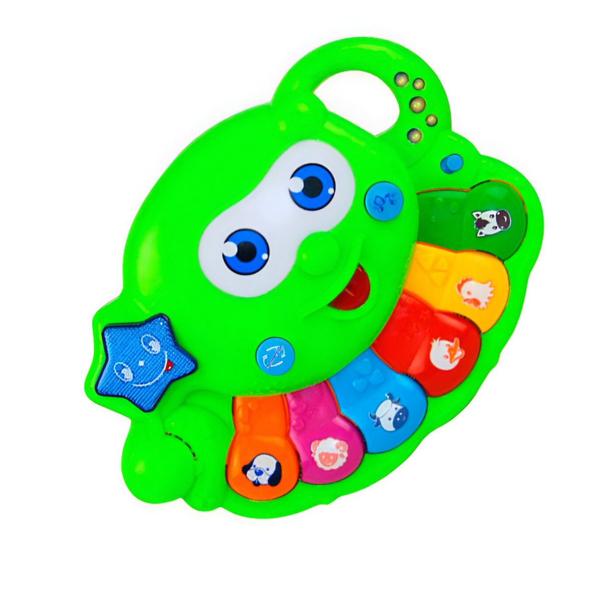 GENERICO - Piano Pulpo Interactivo Luces Notas Juguete + Baterias