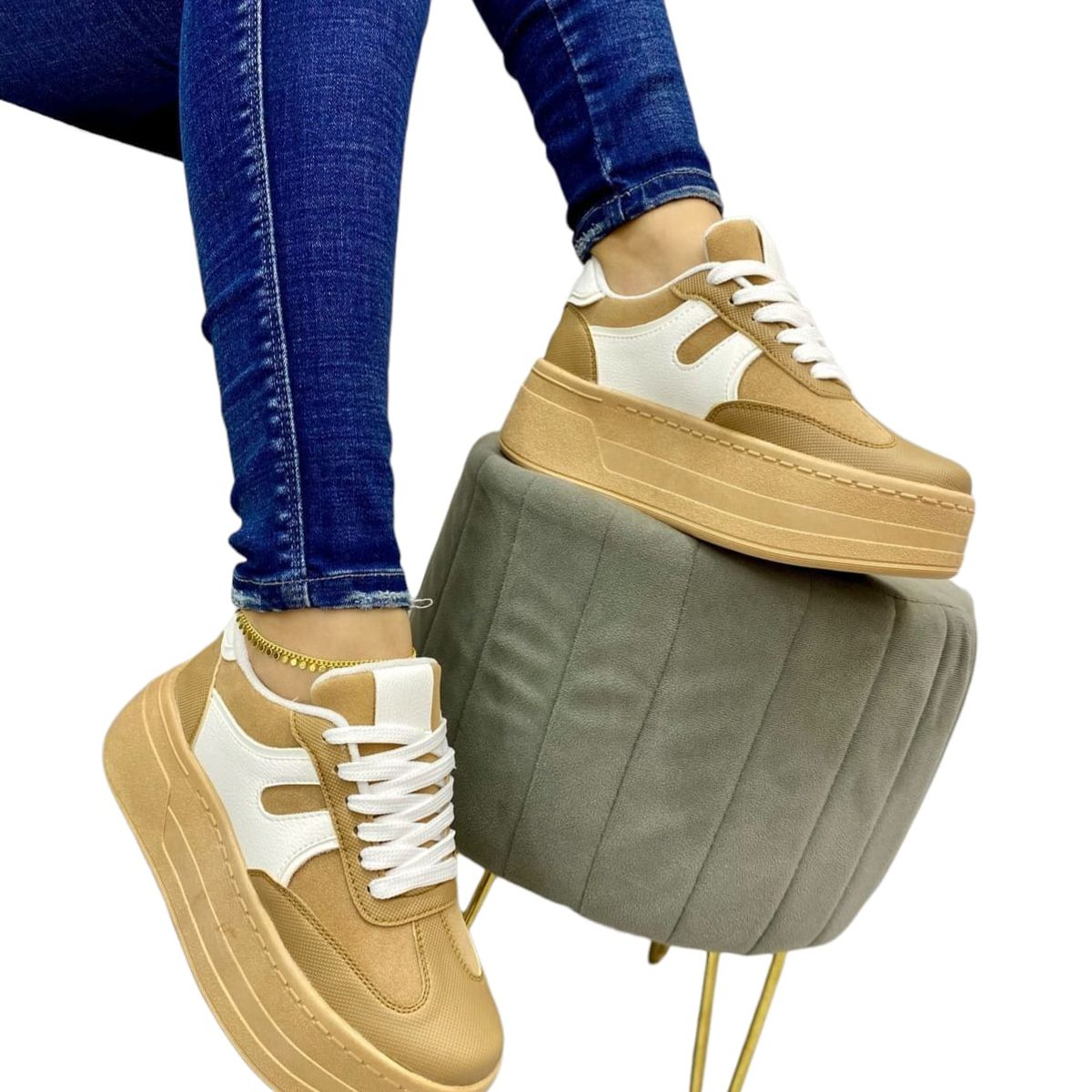 EVEGONZ - Zapato Urban Moda Casual Calzado de Mujer