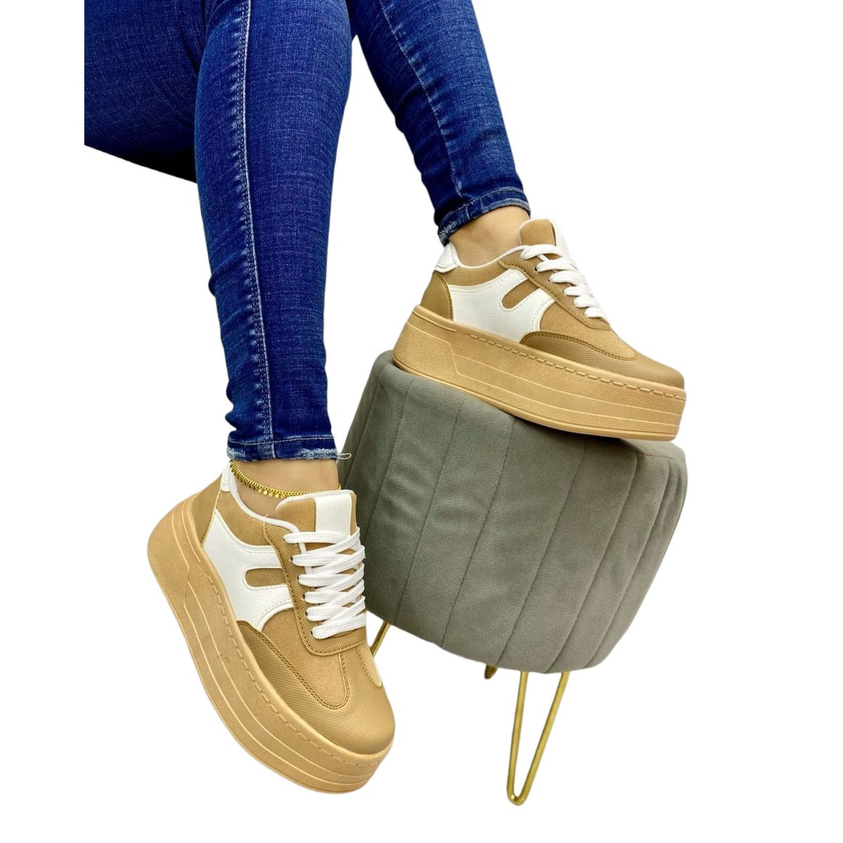 EVEGONZ - Zapato Urban Moda Casual Calzado de Mujer