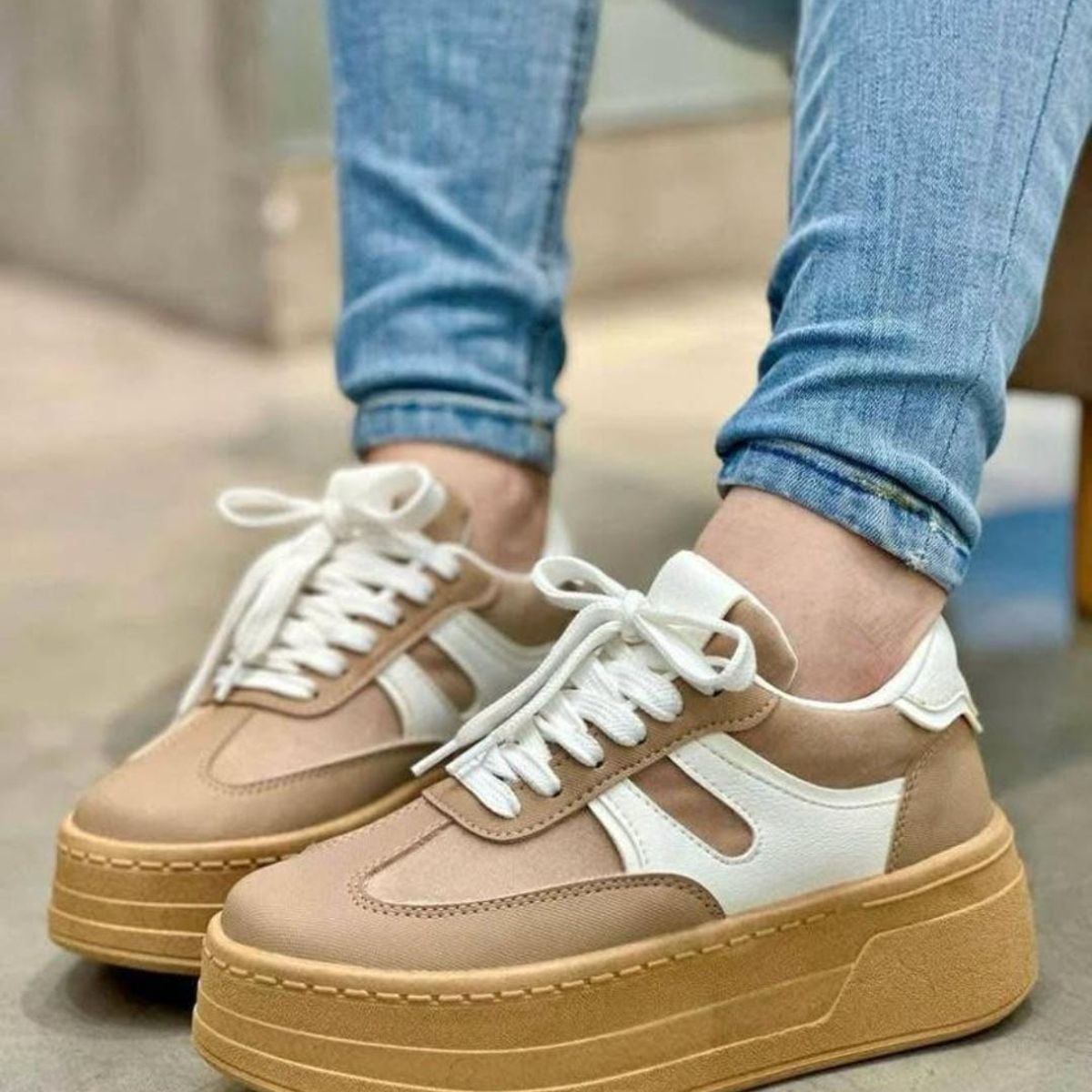 EVEGONZ - Zapato Urban Moda Casual Calzado de Mujer