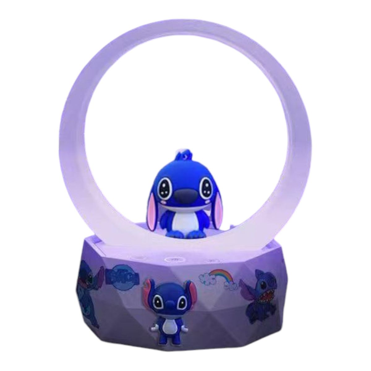 GENERICO - Lámpara Y Parlante Azul Bluetooth Para Niños Y Niñas