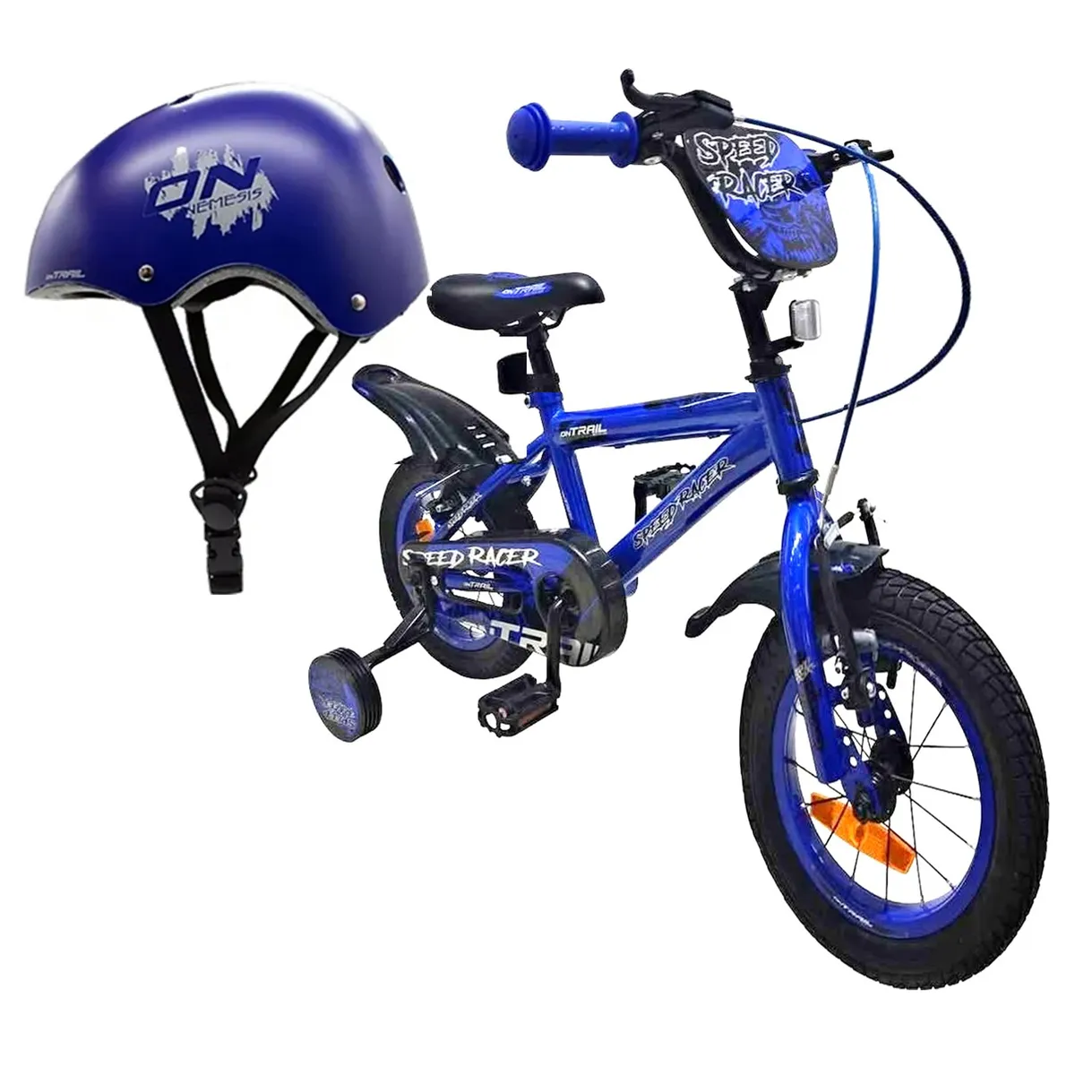 ONTRAIL - Bicicleta + Casco Niño Niña Ontrail Rin 16 Con Accesorios