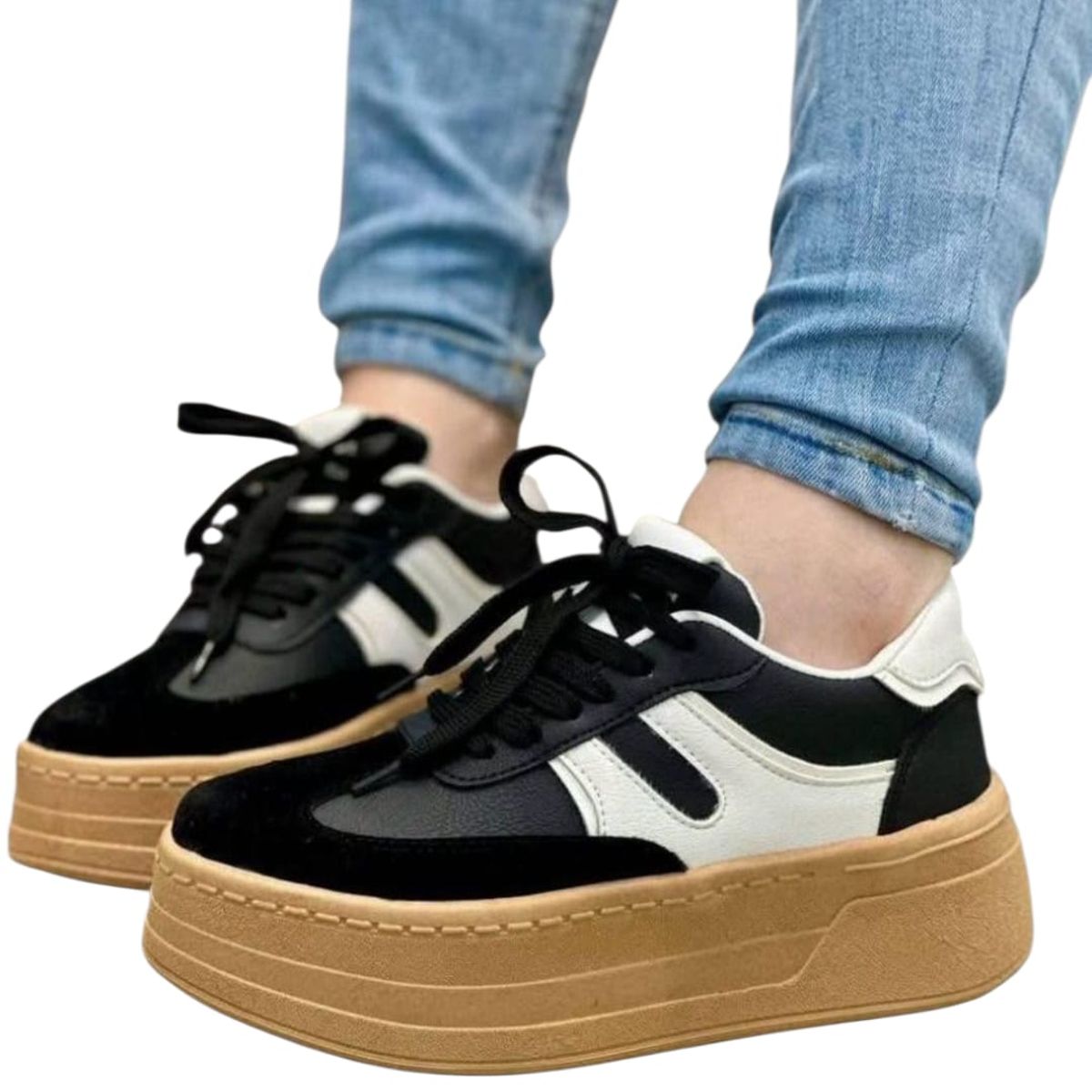 EVEGONZ - Zapato Casual de Moda Zapato Informal de Mujer