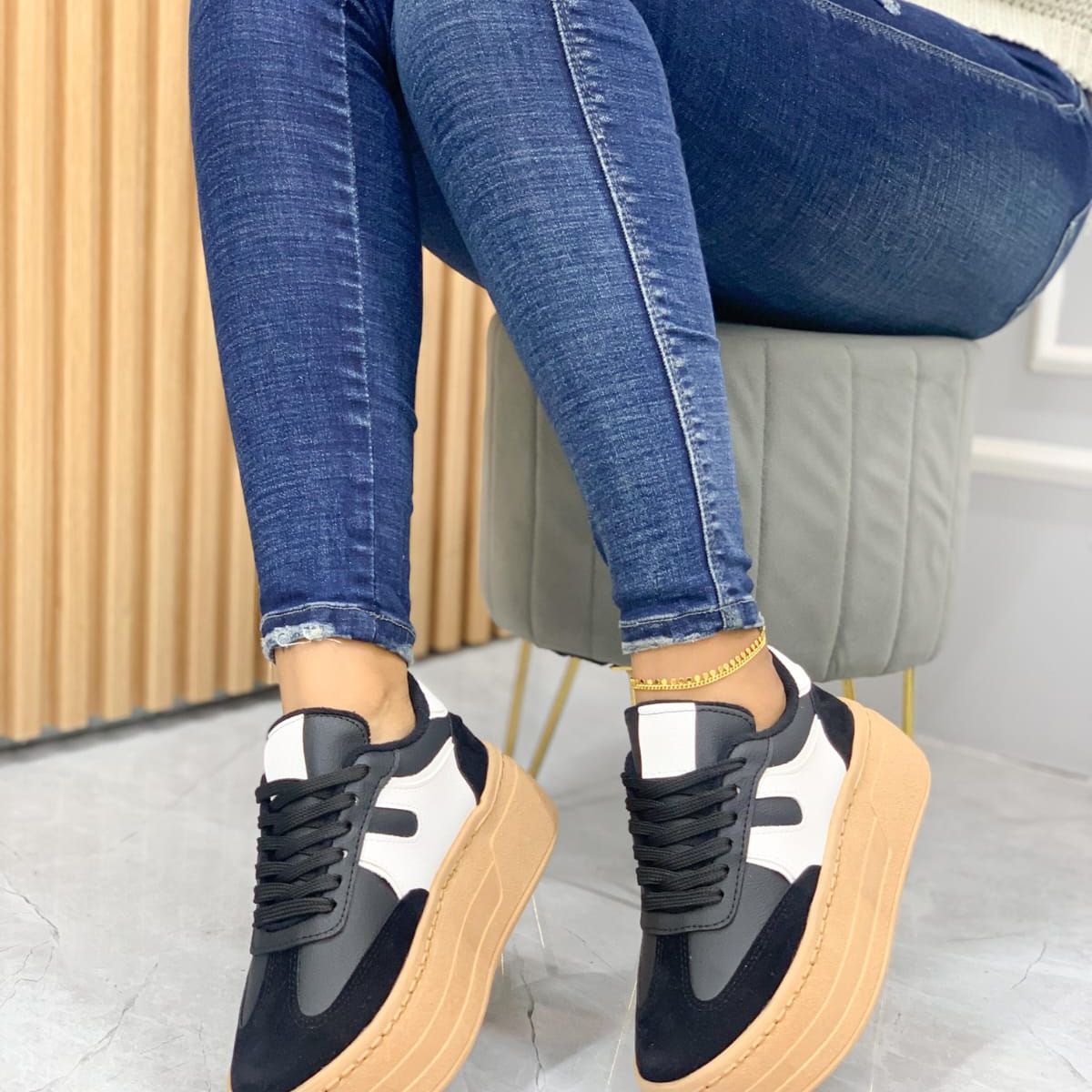 EVEGONZ - Zapato Casual de Moda Zapato Informal de Mujer