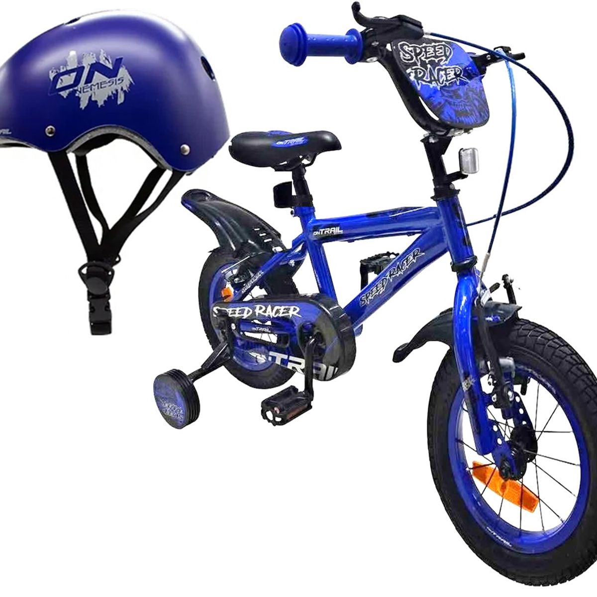 ONTRAIL - Bicicleta + Casco Niño Niña Ontrail Rin 16 Con Accesorios