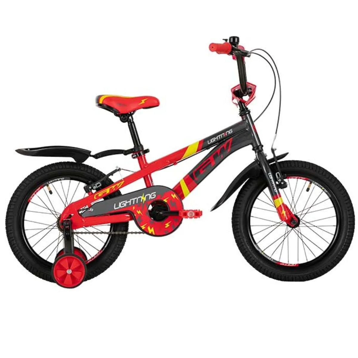 GW - Bicicleta Para Niños Rin 16 GW Lightning Rojo