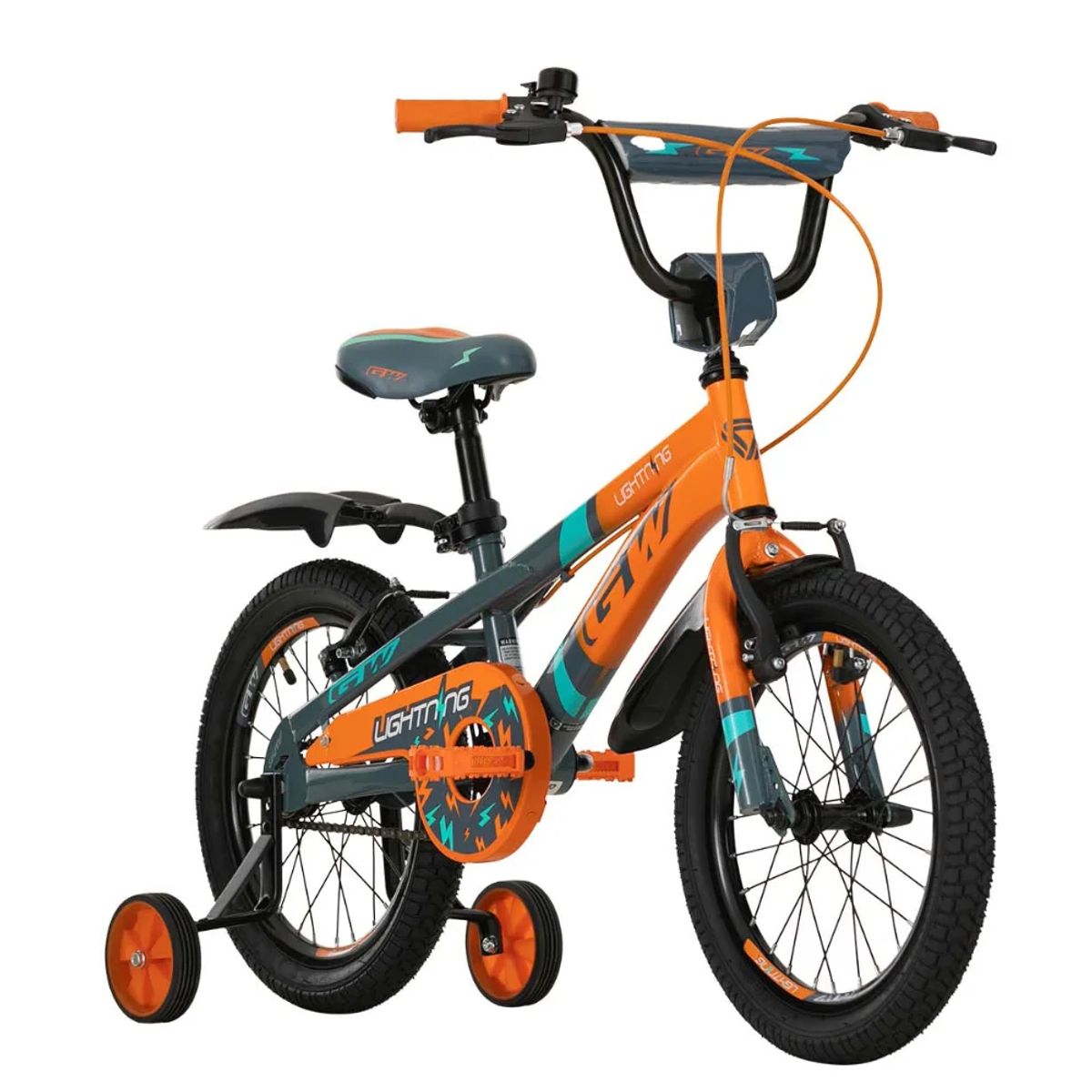 GW - Bicicleta Para Niños Rin 16 GW Lightning Naranja
