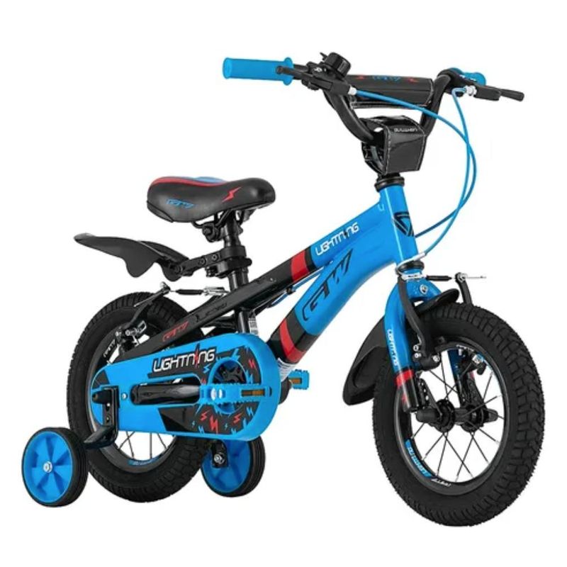 GW - Bicicleta Para Niños Rin 12 GW Lightning Azul