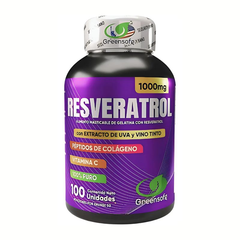 VITAL - Resveratrol Con Colageno Vitamina C Y E 100 Capsulas
