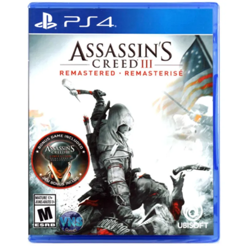PLAYSTATION - Assasins Creed III Rematered - Playstation 4