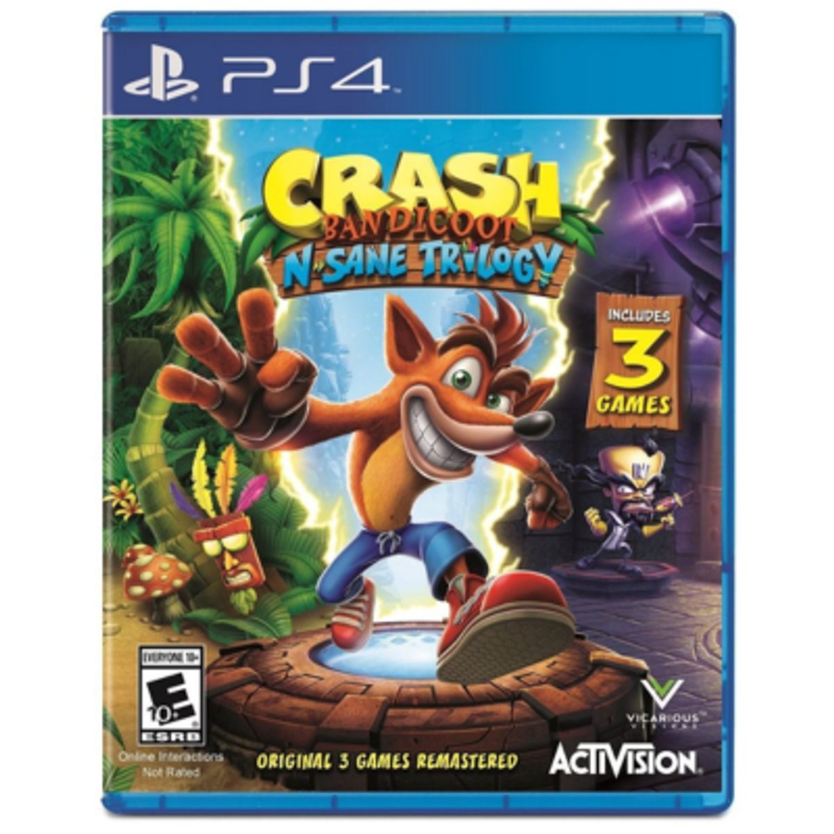 PLAYSTATION - Crash Bandicoot N. Sane Trilogy – Juego PS4 Playstation 4