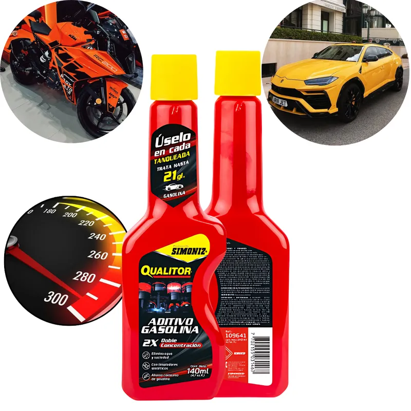 SIMONIZ - Aditivo gasolina plus turbo Simoniz carro moto
