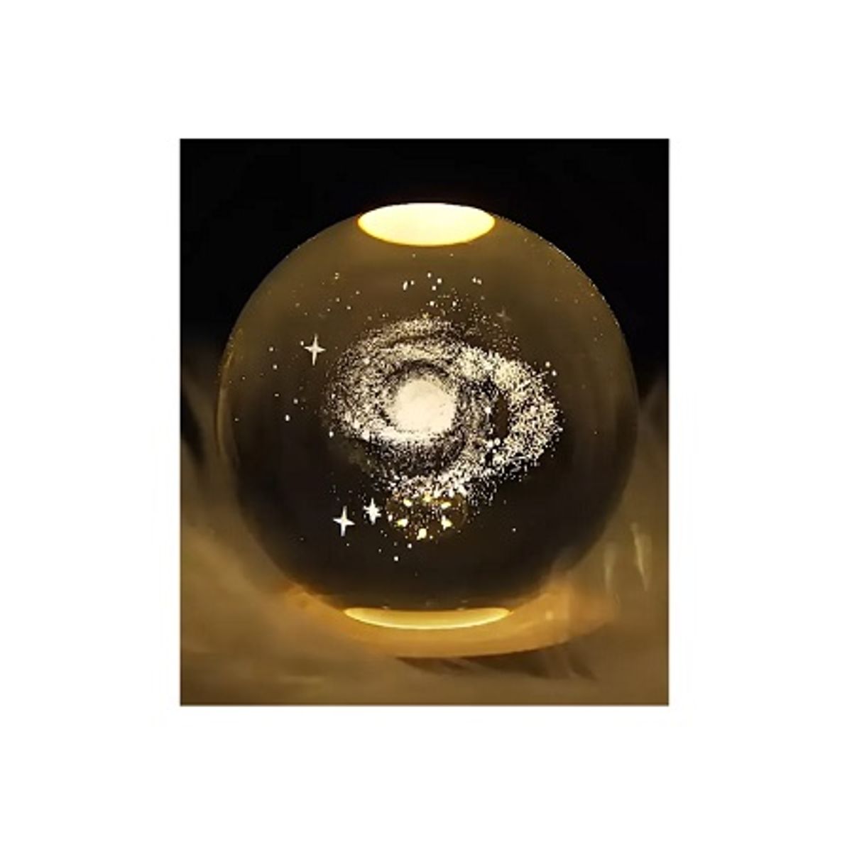 GENERICO - Esfera De Cristal 8cm + Base