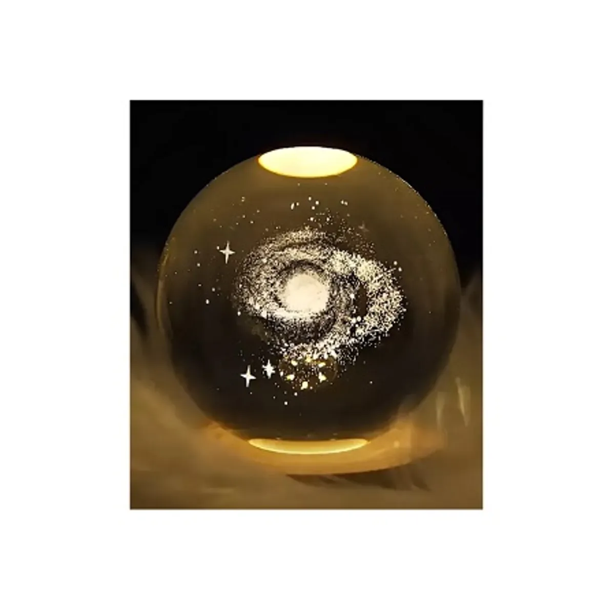 GENERICO - Esfera De Cristal 8cm + Base