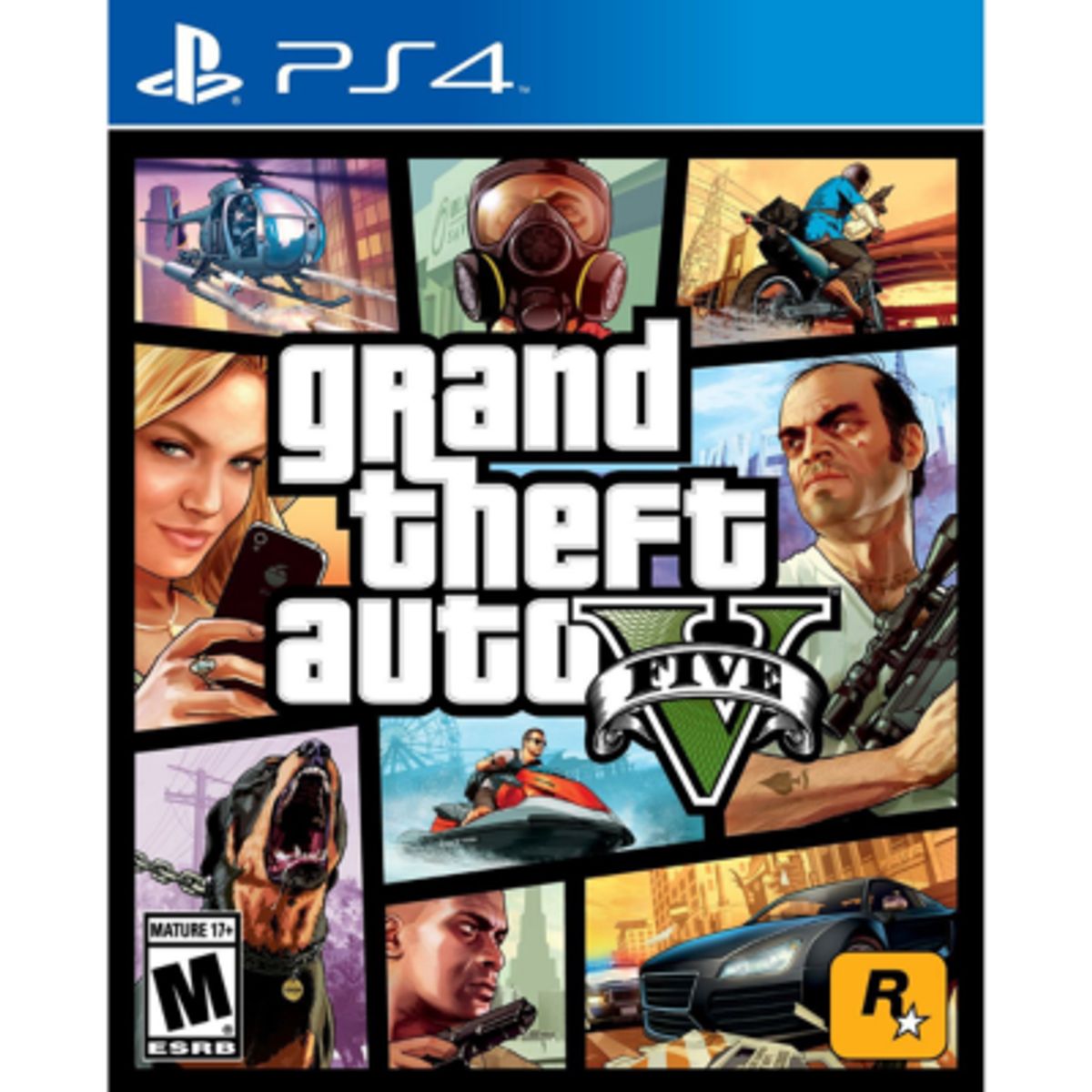 PLAYSTATION - GTA V Grand Theft Auto V – Juego PS4 Playstation 4