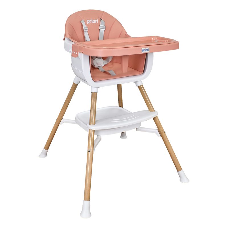 PRIORI - Silla Comedor Bebe 5 En 1 Executive Priori coral