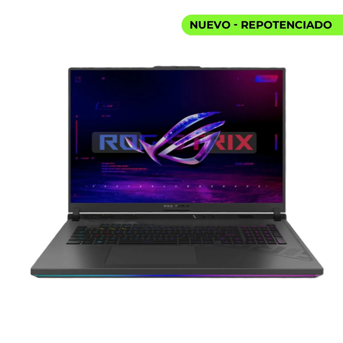 ASUS - PORTATIL GAMER ROG STRIX G18 5LW-G18.U95080 ULTRA 9 275HX - RAM 32GB - SSD 2TB - RTX 5080 16GB - 18" 2.5K 240HZ