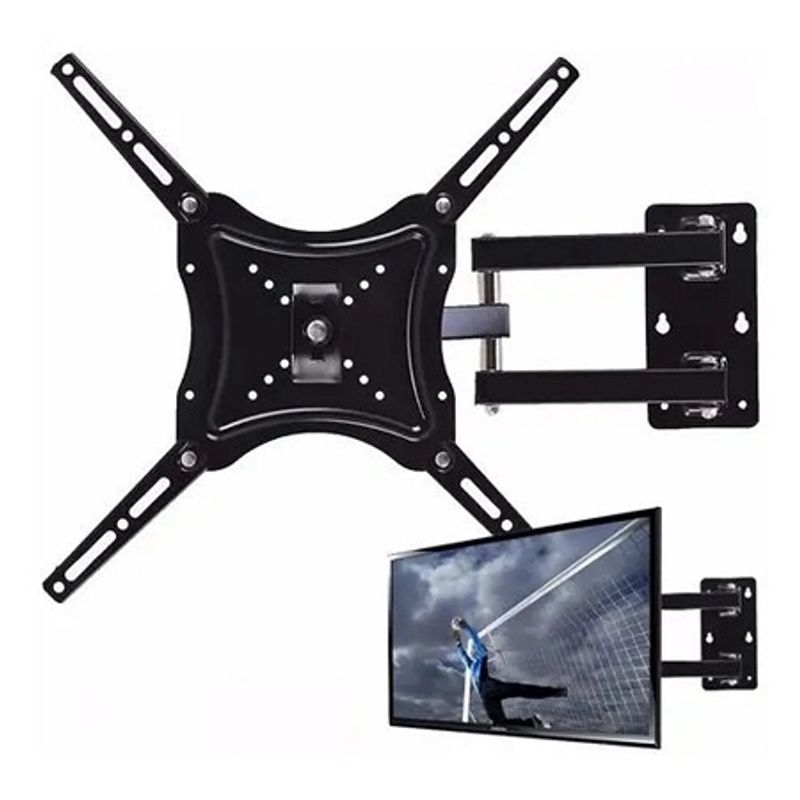 GENERICO - Base Soporte Para Tv 14 - 55 Con Brazo
