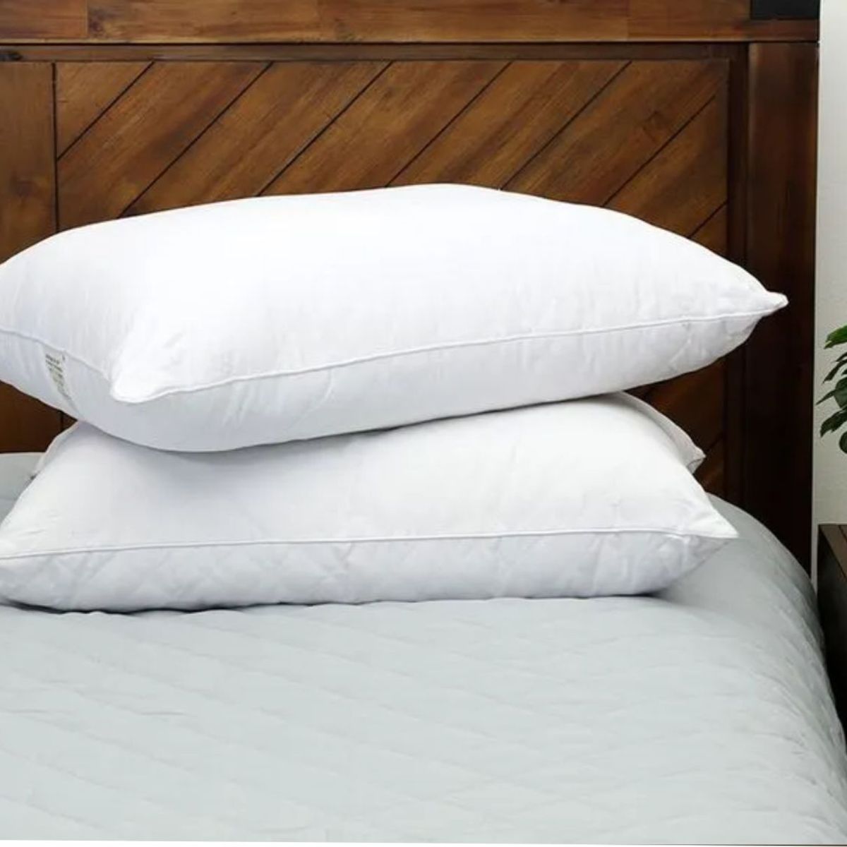 DORMIPUFF - Almohada Hotelera Siliconada Combo x4 unidades medida 50x75cm