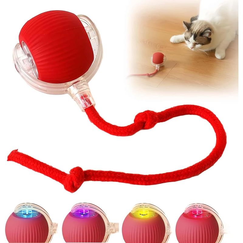 GENERICO - 360° Pelota Interactiva Juguetes Eléctrica Perro Gato 164