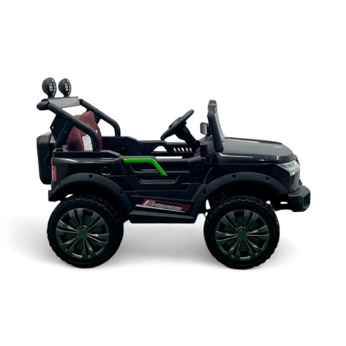 BRITOCHET - Carro Eléctrico Para Niños  Llanta Goma C/remoto Bluetooth 1 a 6 Ańos REF 909