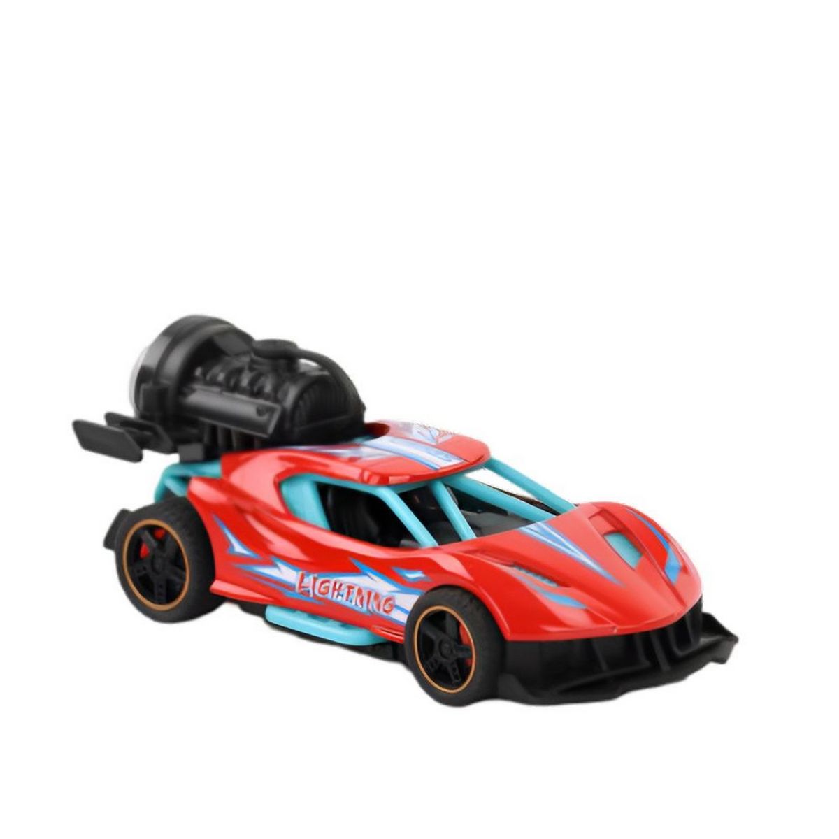 GENERICO - Carro Deportivo Carrera Racing Efecto Humo Juguete + Bateria