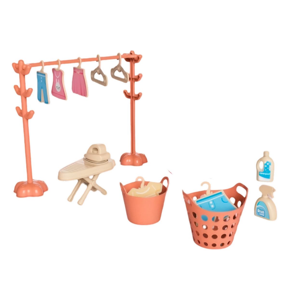 GENERICO - Lavadora De Juguete Niñas Interactiva + Accesorios