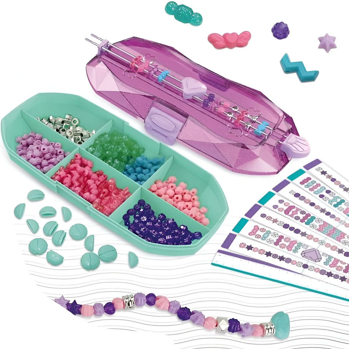 GENERICO - Set Kit Para Hacer Pulseras Bisuteria Pedreria Profesional