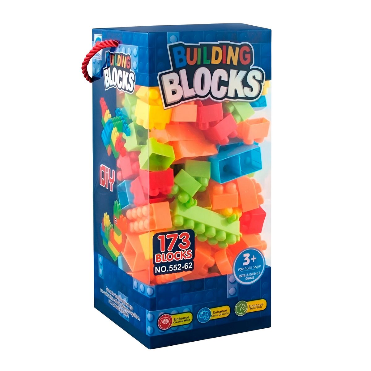 GENERICO - Bloques Armatodo Figura Juguete Didactico 173 Bloques Unisex