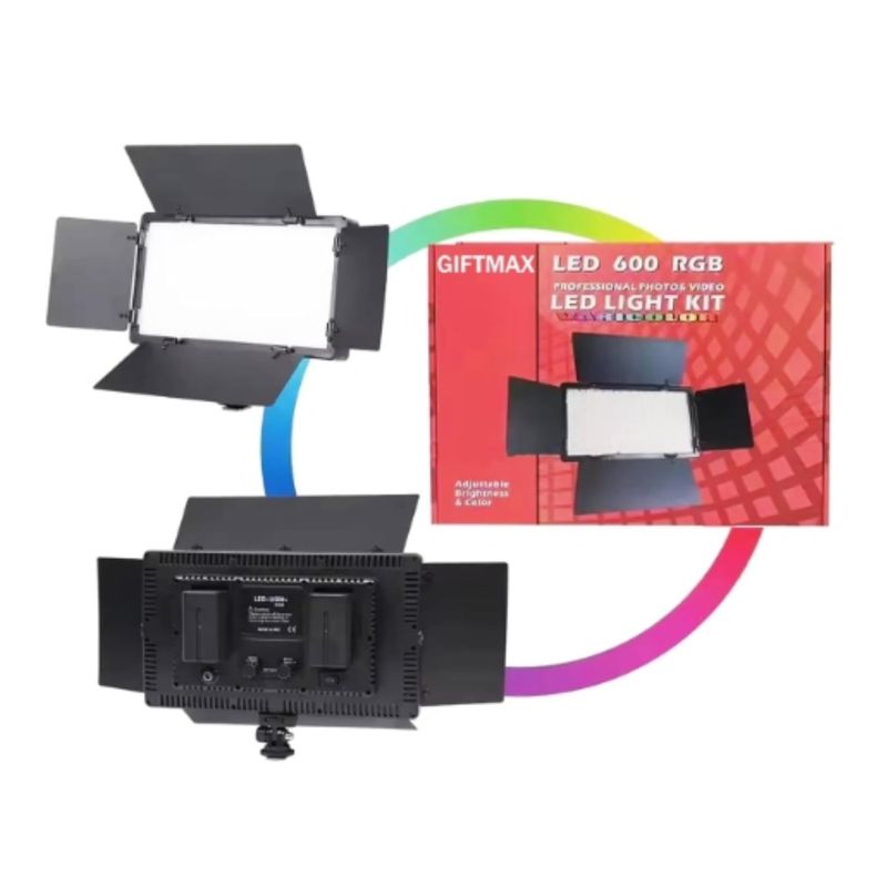 GENERICO - Panel De Luz LED Profesional 600RGB