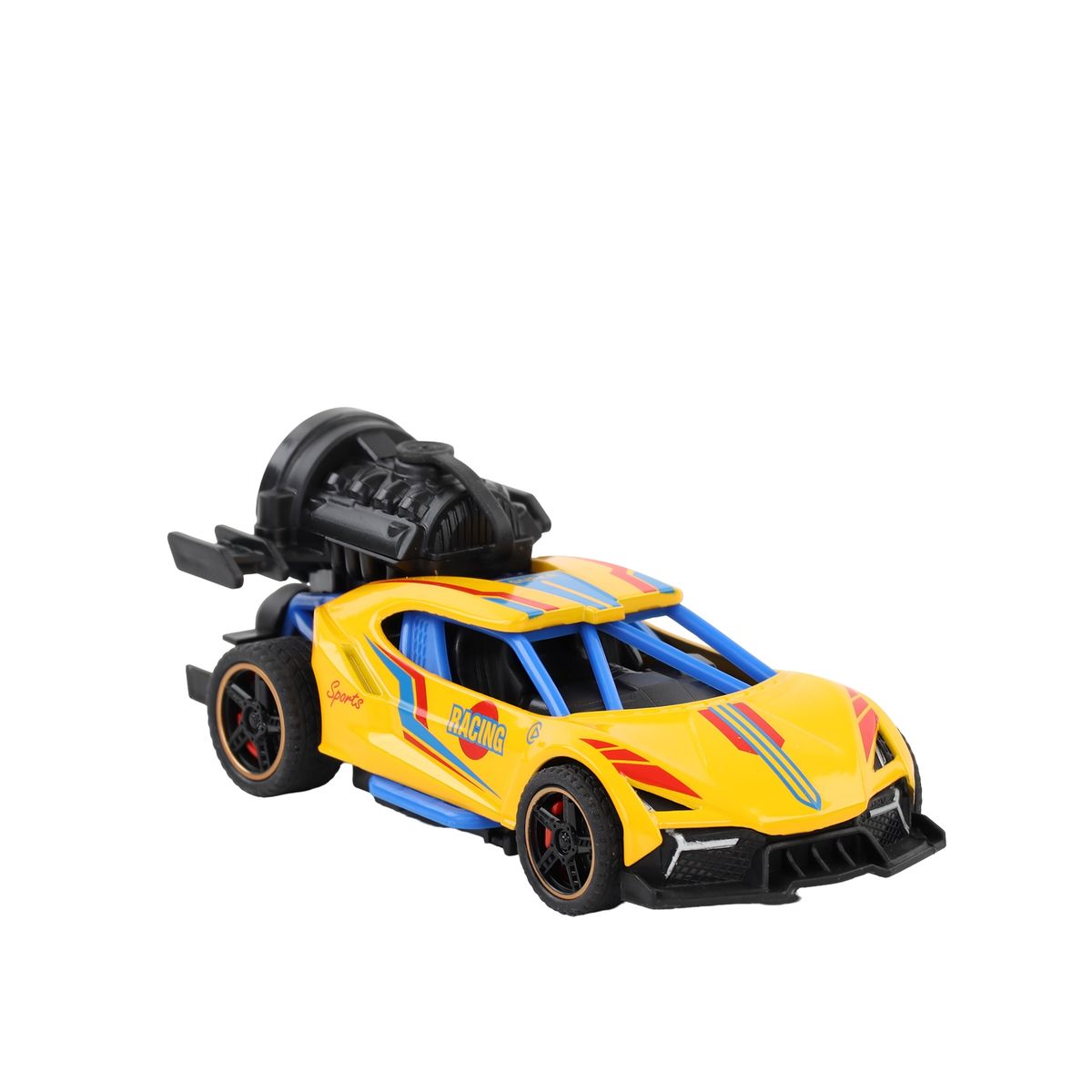 GENERICO - Carro Deportivo Carrera Racing Efecto Humo Juguete + Bateria