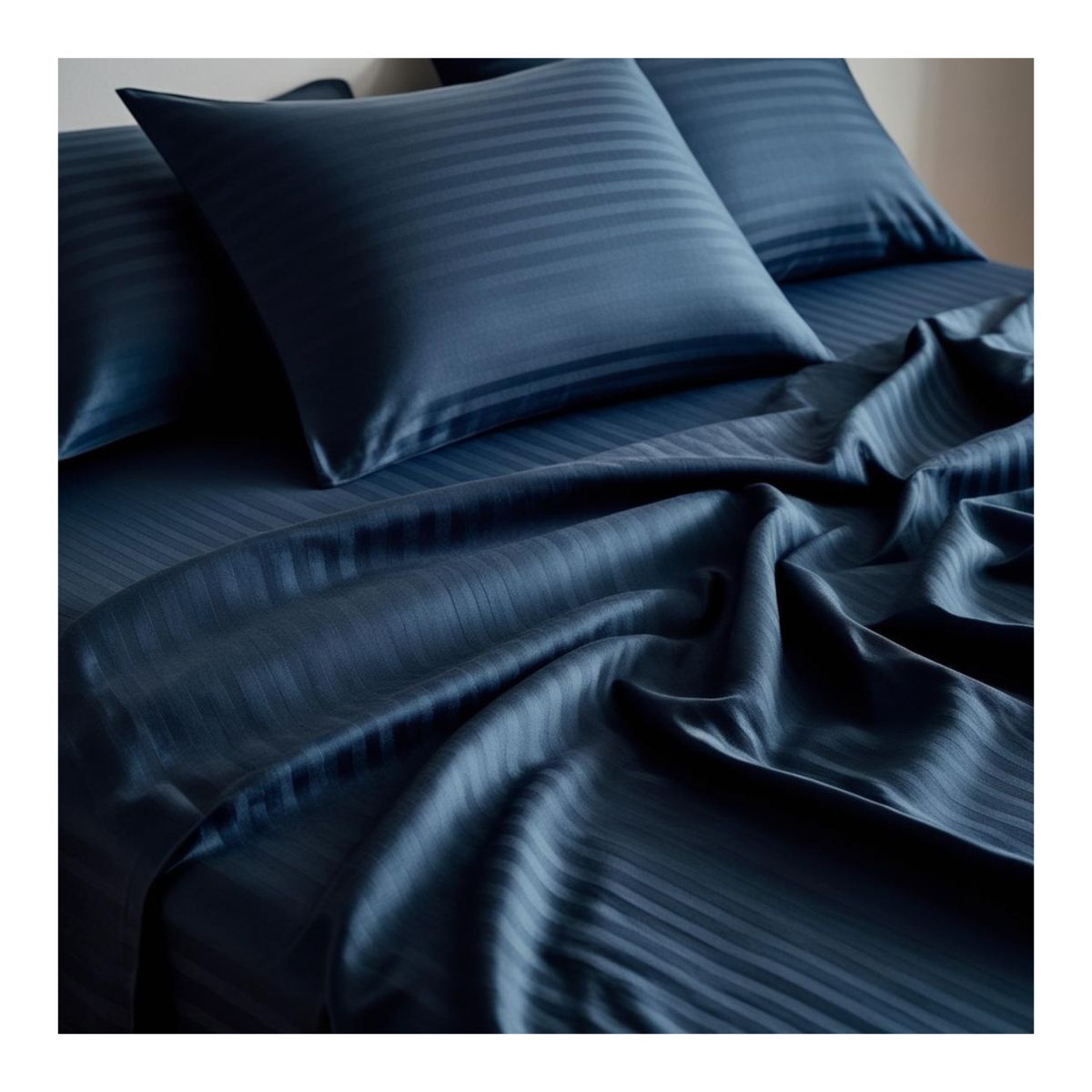 GENERICO - Juego de Sabanas para cama Doble elegancia nocturna