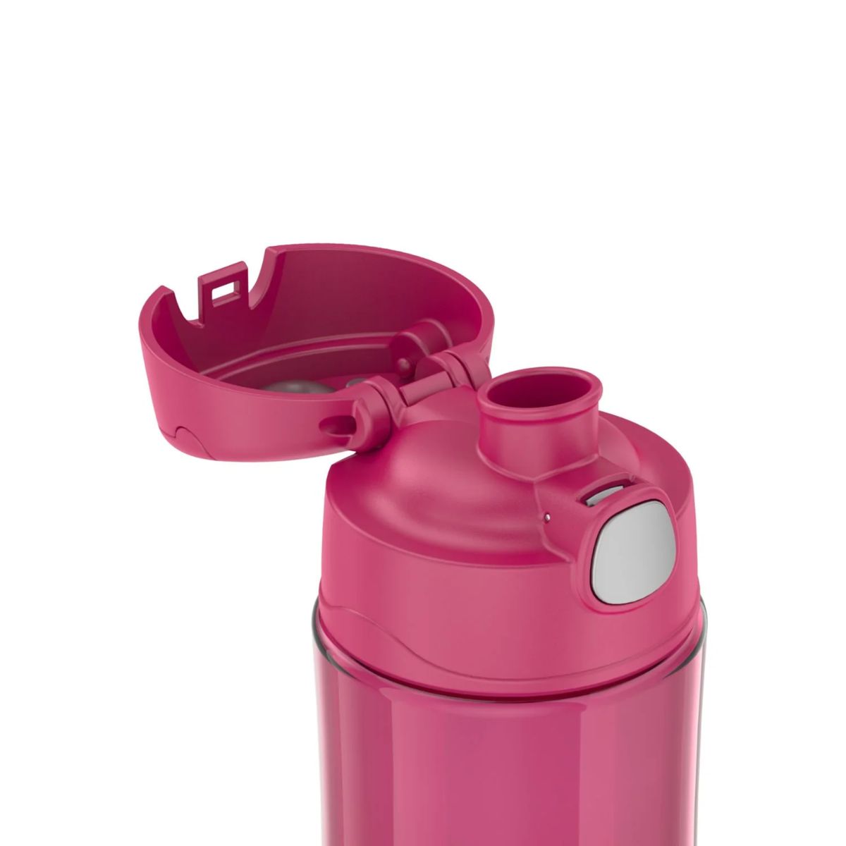 THERMOS - BOTELLA DE HIDRATACION TRITAN 470ML PUSH BOTTON ROSADO