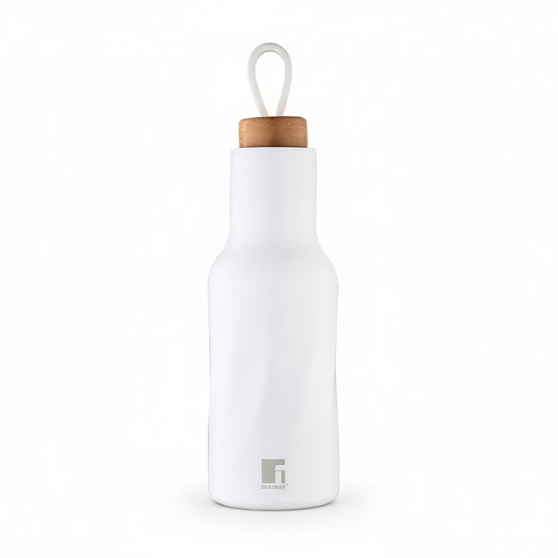 BERGNER - BOTELLA DE AGUA 500 ML EN ACERO INOXIDABLE NATURALLY BERGNER